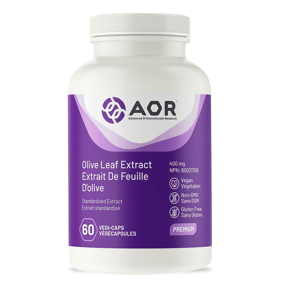 AOR Olive Leaf Extract 60 Veg - Caps - Nature's Source Inc