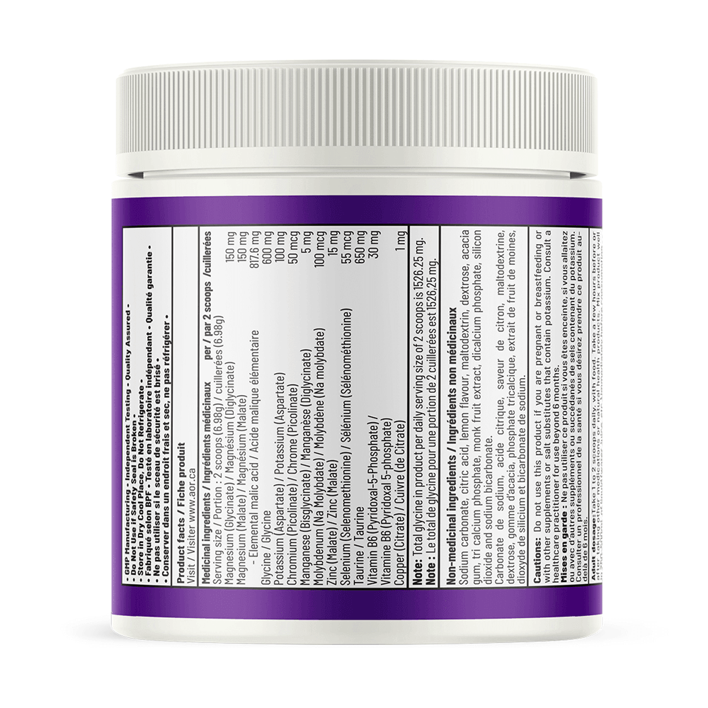 AOR Magnesium Synergy 250g - Nature's Source Inc