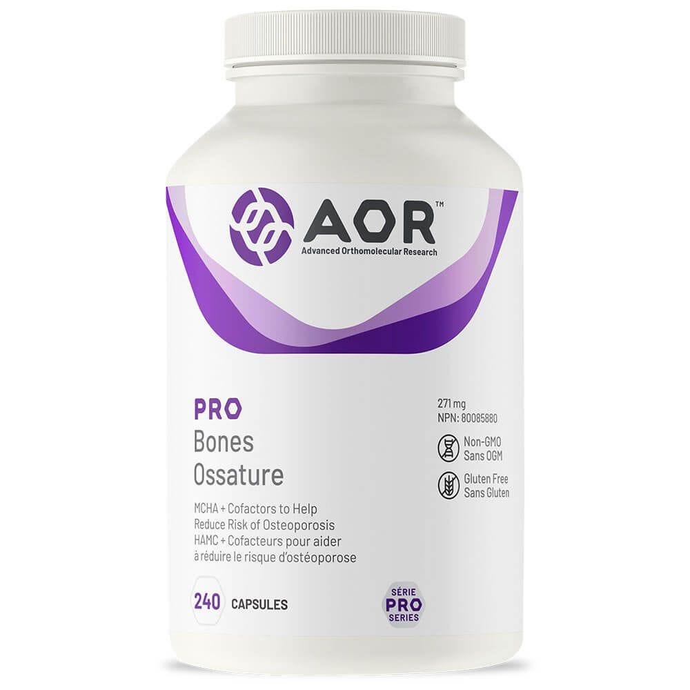 AOR Pro Bones 240 Veg Caps - Nature's Source Inc