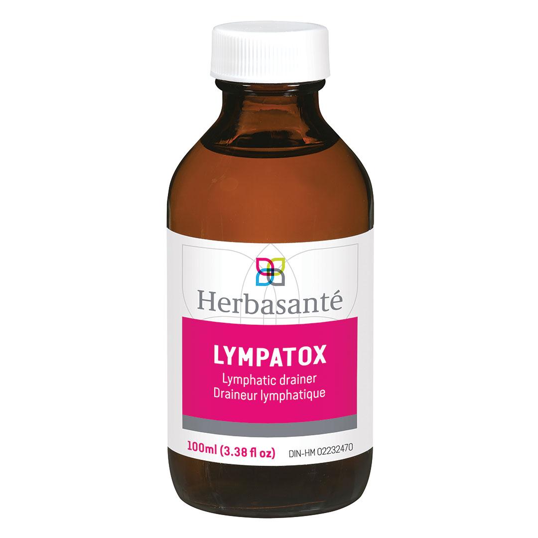 Herbasante Lympatox 100ml - Lymphatic Drainer to Increase Vigilance of Immune System, Helps in Eliminating Toxins, Improves Circulation (edema) - Nature's Source Inc