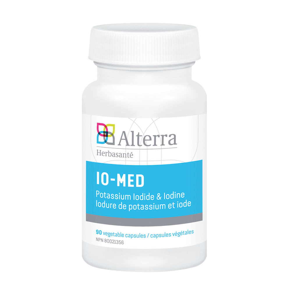 Alterra Io - Med for Iodine Support 90 Vegan Capsules - Nature's Source Inc