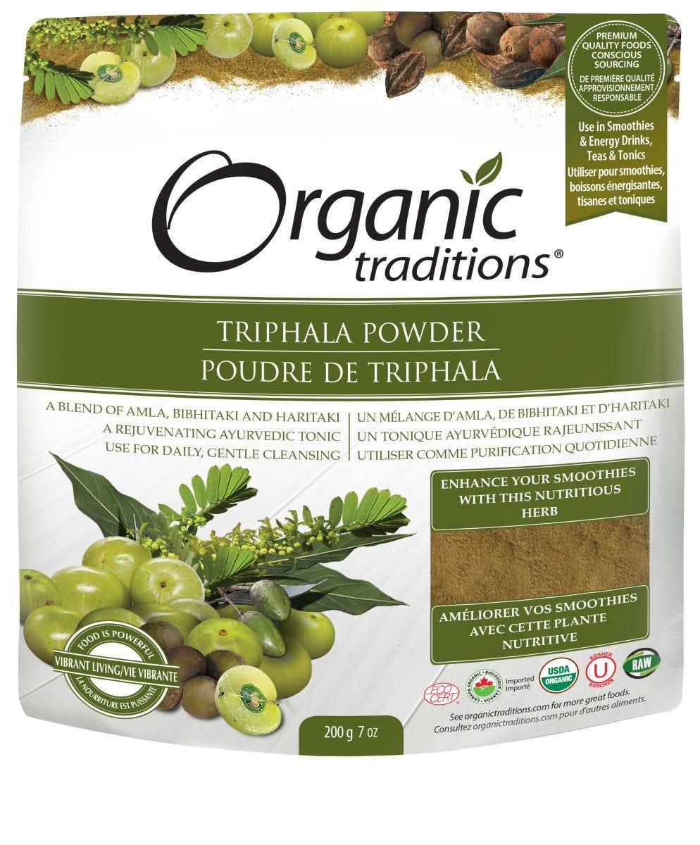 Organic Traditions Triphala Powder - 200g - Nature's Source Inc
