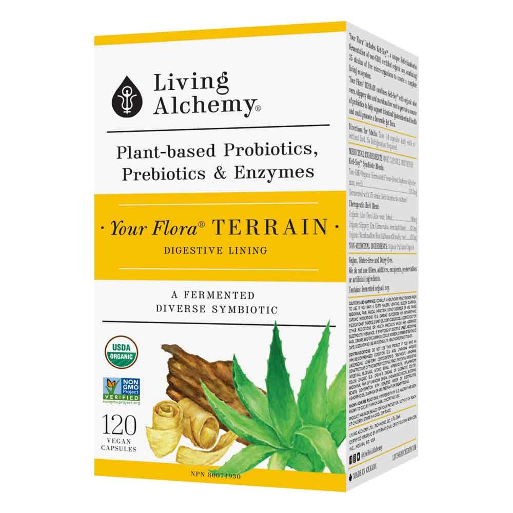 Living Alchemy Your Flora Terrain 120 Capsules - Nature's Source Inc