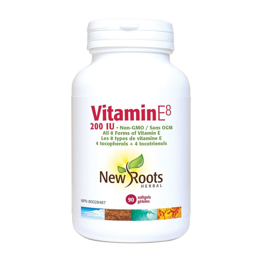 New Roots Vitamin E8 200 Iu 90Sg - Nature's Source Inc