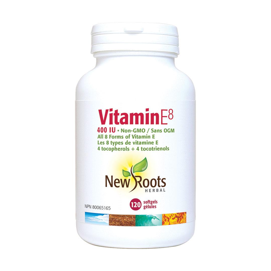 New Roots Vitamin E8 400 Iu 120Sg - Nature's Source Inc