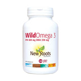 New Roots Wild Omega 3 EPA 660 Mg DHA 330 Mg 120 Softgels - Nature's Source Inc