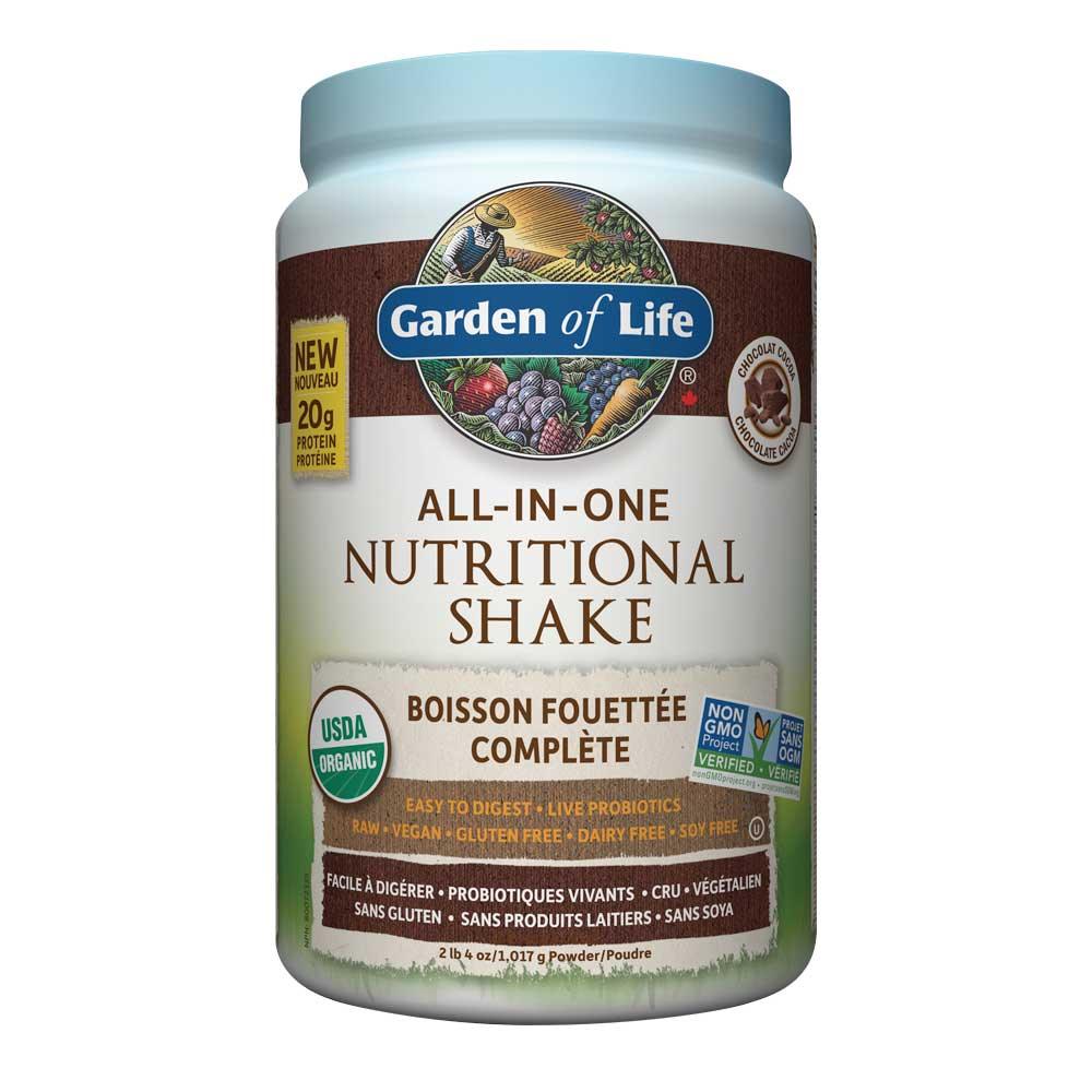 Garden of Life Raw All - In - One Chocolate 1017g - Nature's Source Inc