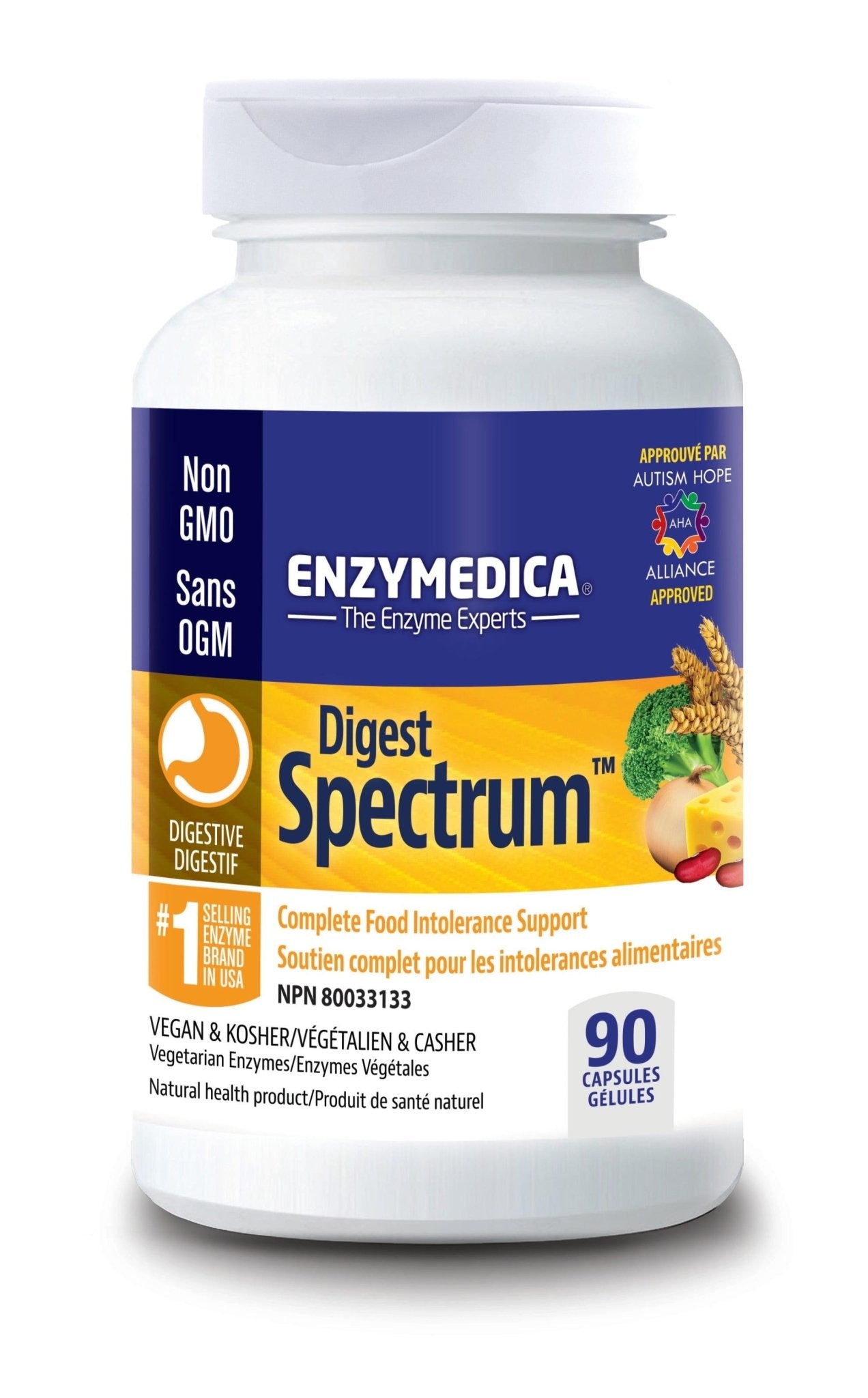Enzymedica Digest Spectrum 90 Capsules - Nature's Source Inc