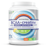 Genuine Health Fermented BCAA+ Creatine Lemon Lime 440g - Nature's Source Inc