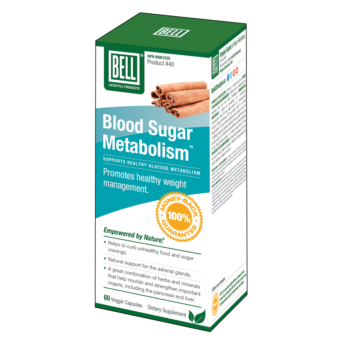 Bell Lifestyles Blood Sugar Metabolism 60c - Nature's Source Inc