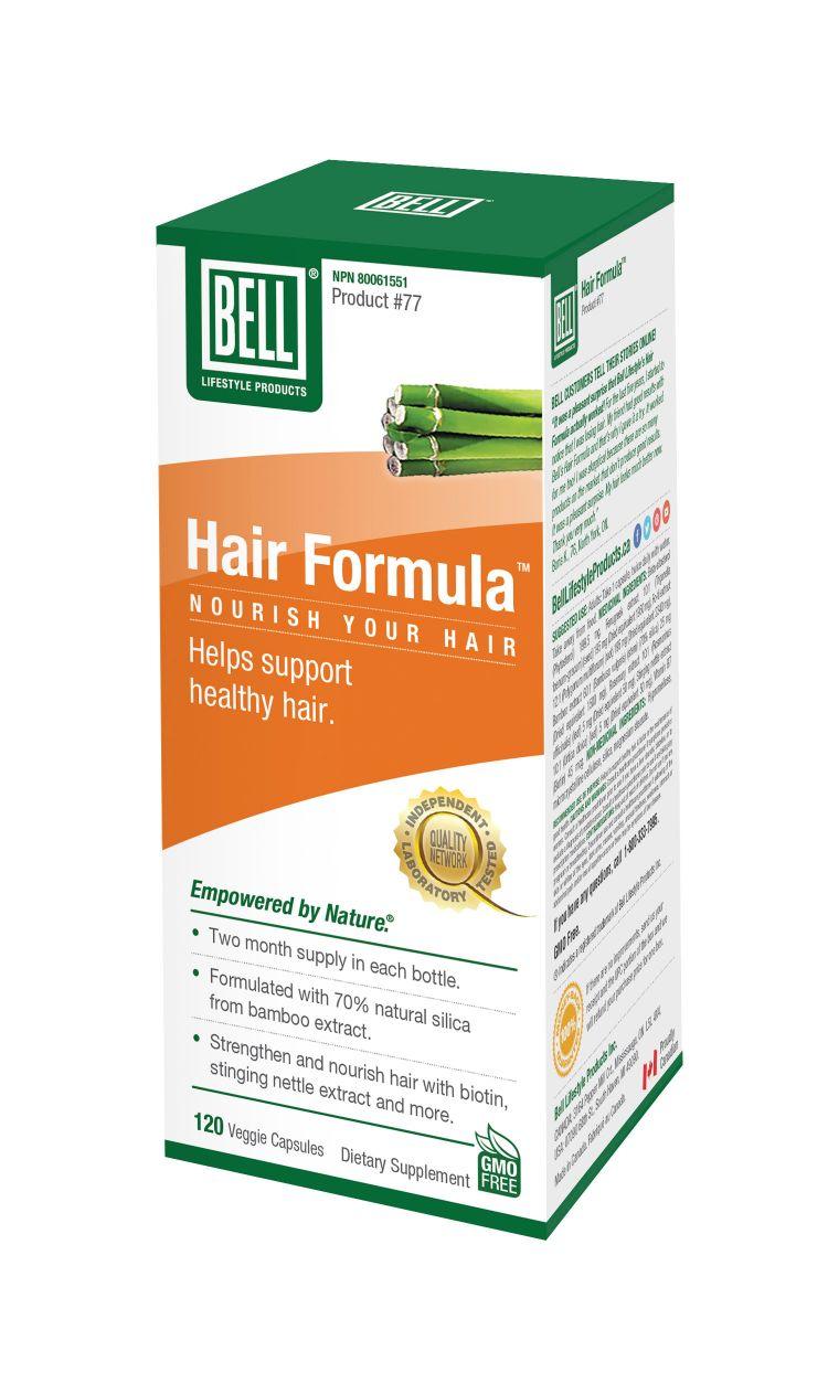 Bell Lifestyles Superior Hair Formula 120c - Nature's Source Inc