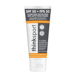Thinksport Clear Zinc Active Face SPF 50 59ml - Nature's Source Inc