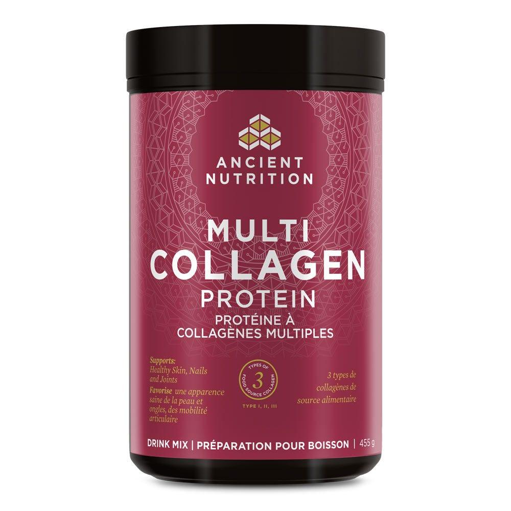 Ancient Nutrition Multi Collagen Protein (3 Types of Collagens), 455 g - Nature's Source Inc