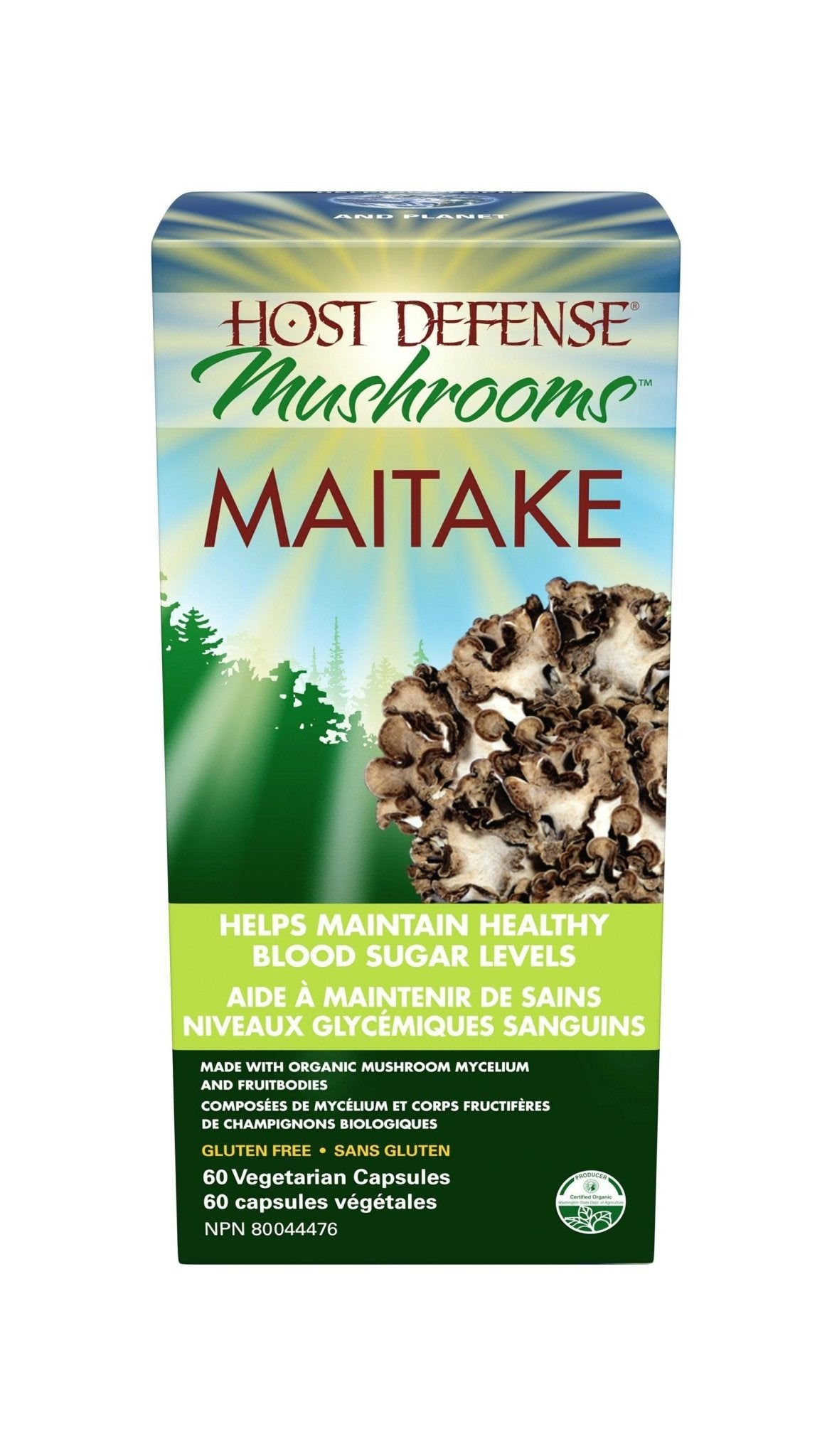 Host Defense Maitake 60c - Nature's Source Inc