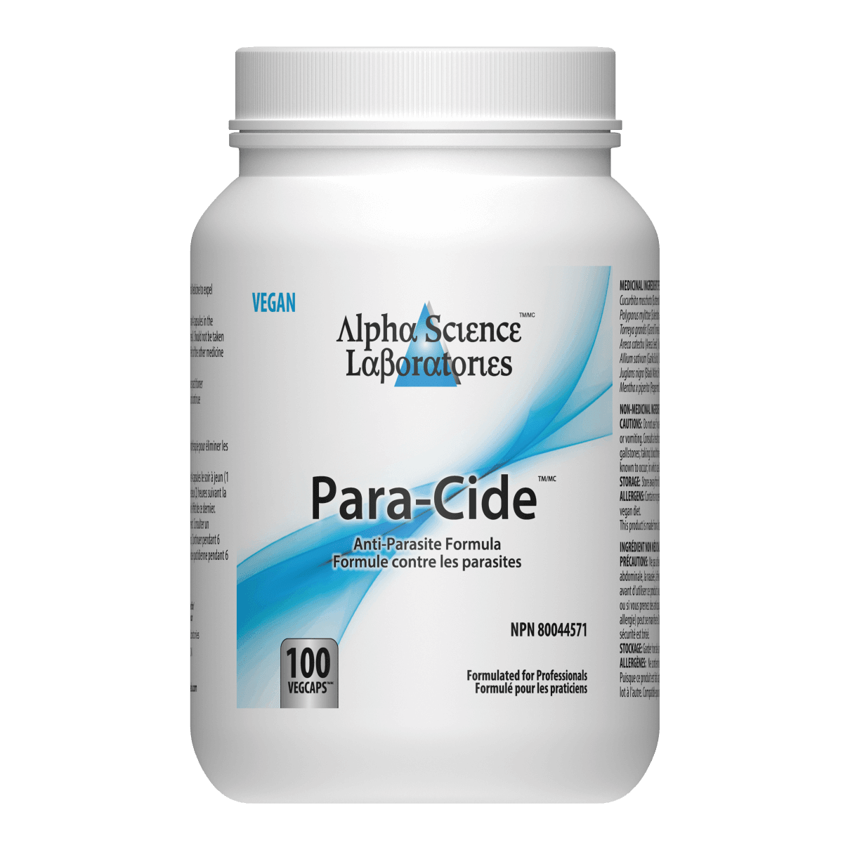 Alpha Science Parasite Cleanse 100 Veg Caps - Nature's Source Inc