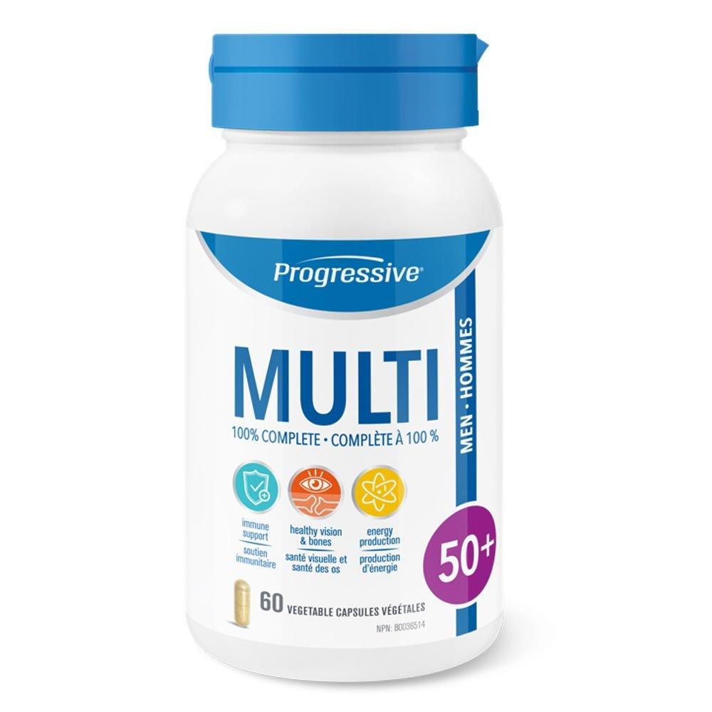Progressive MultiVitamin Men 50+ 60c - Nature's Source Inc