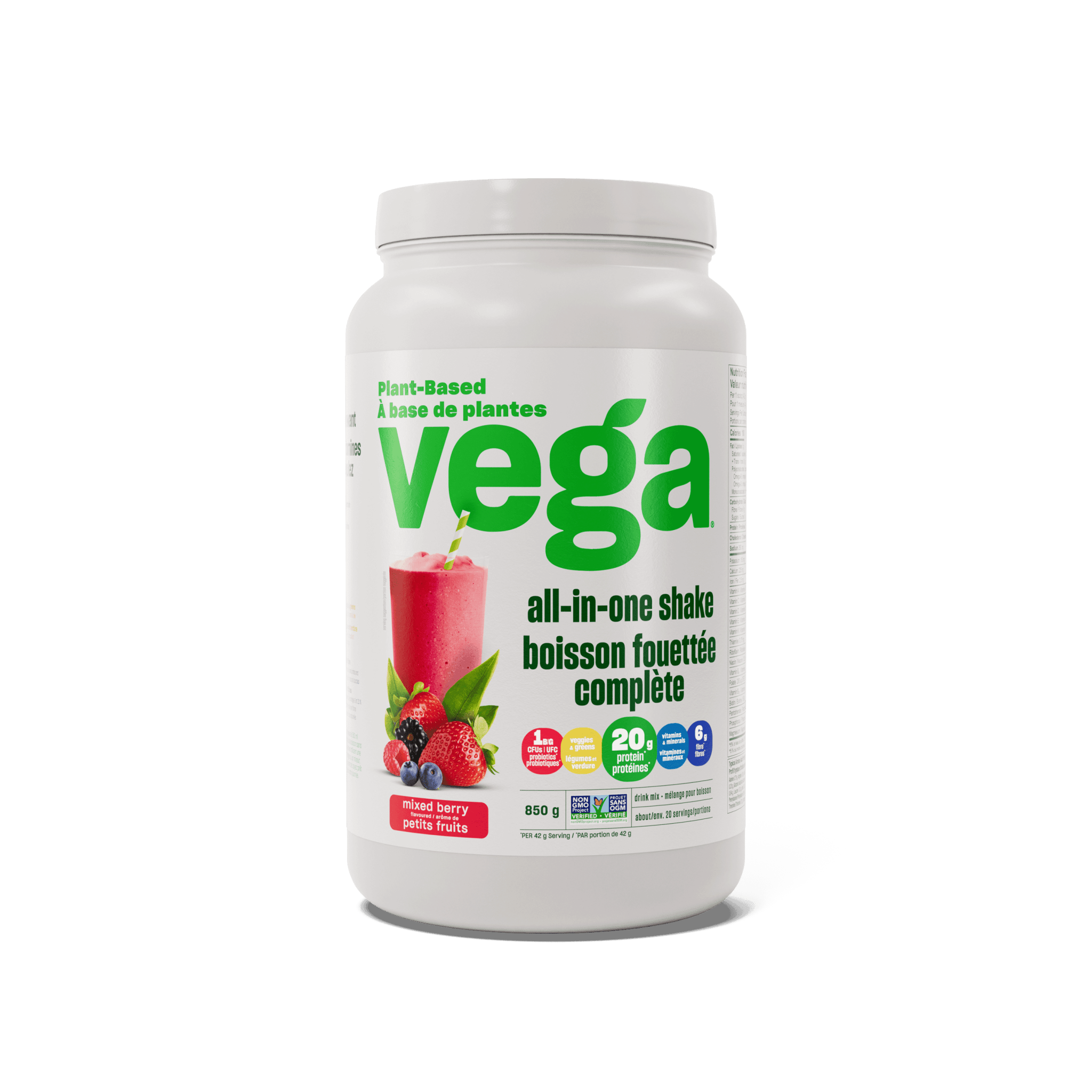 Vega One Protein Berry 425g - Nature's Source Inc