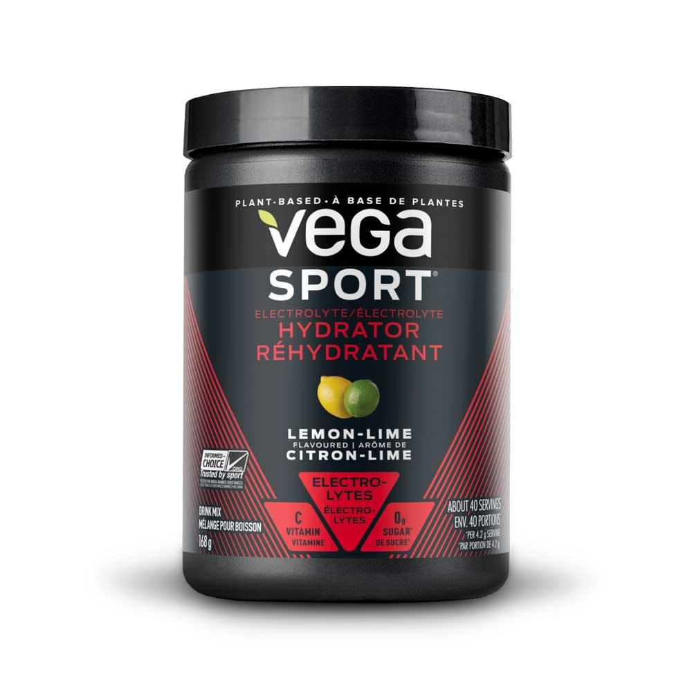 Vega Sport Electrolyte Hydrator Lemon Lime 168g - Nature's Source Inc