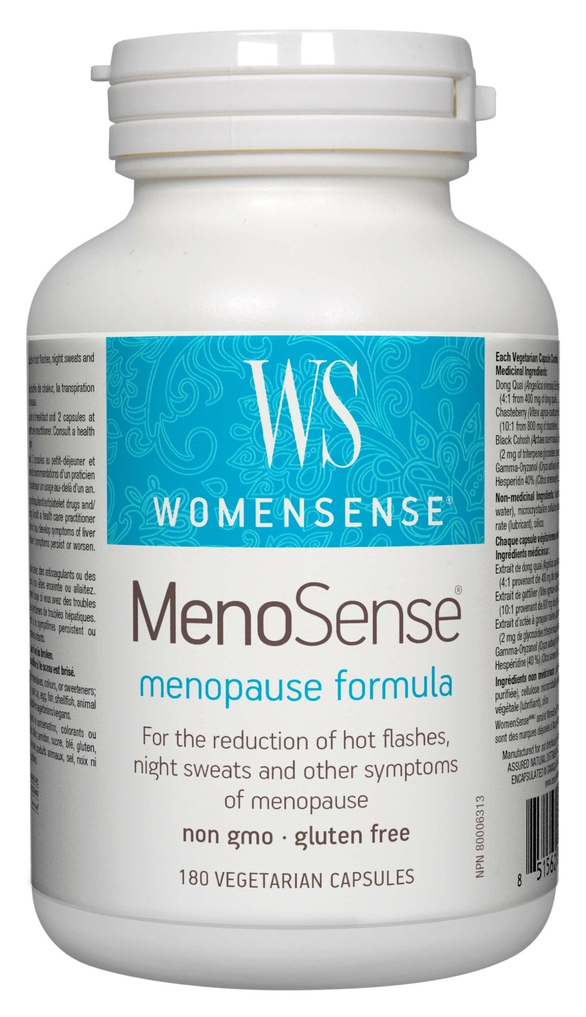 WomenSense MenoSense 180vc - Nature's Source Inc