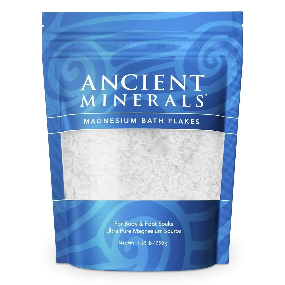 Ancient Minerals Magnesium Bath Flakes (1.65lb) - Nature's Source Inc