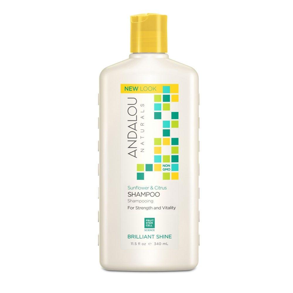 Andalou Naturals Sunflower & Citrus Shine Shampoo - 340ml - Nature's Source Inc