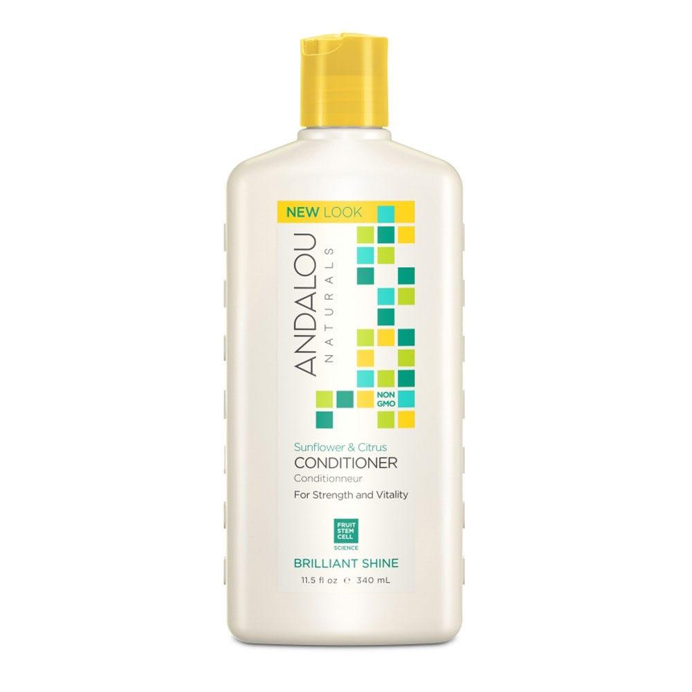 Andalou Naturals Sunflower & Citrus Shine Conditioner - 340ml - Nature's Source Inc