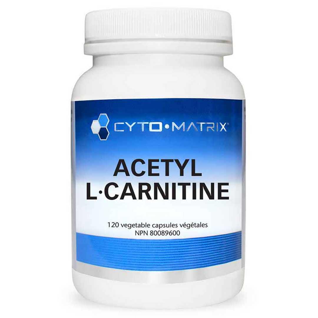 Cyto - Matrix Acetyl L - Carnitine (Central Nervous System) - 120 Veg Capsules - Nature's Source Inc