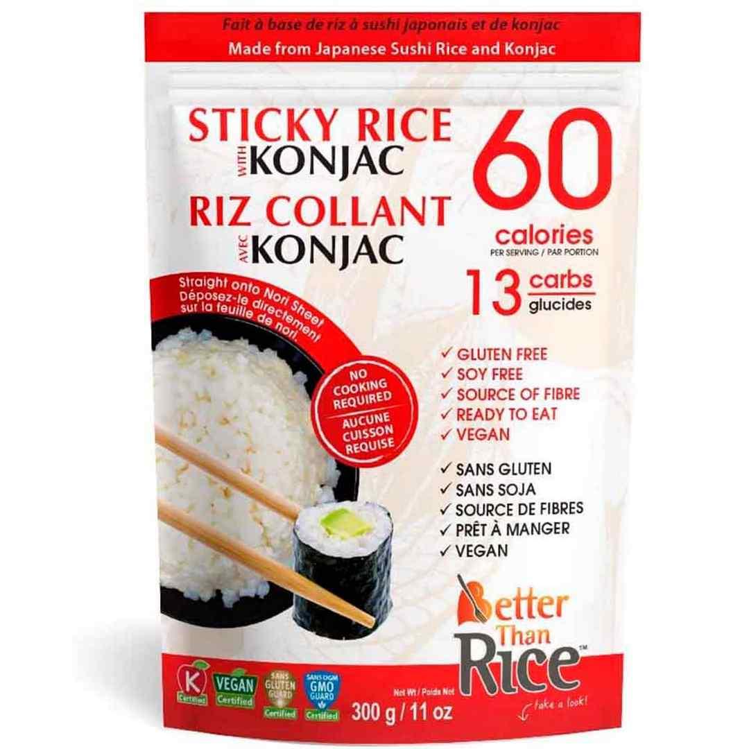 Better Than Rice Sticky Rice with Konjac 300g - Nature's Source Inc