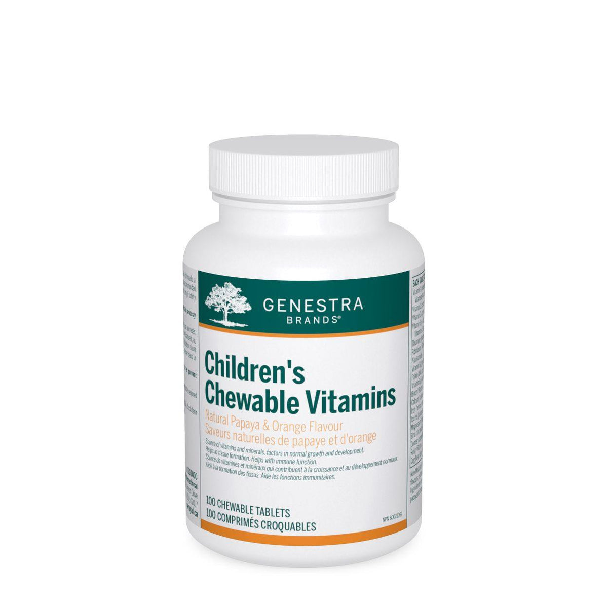 Genestra Brands Children's Chewable 100 Tablets - Nature's Source Inc