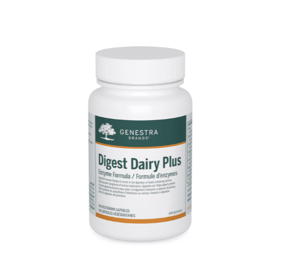 Genestra Brands Digest Dairy Plus 60 Veg Capsules - Nature's Source Inc