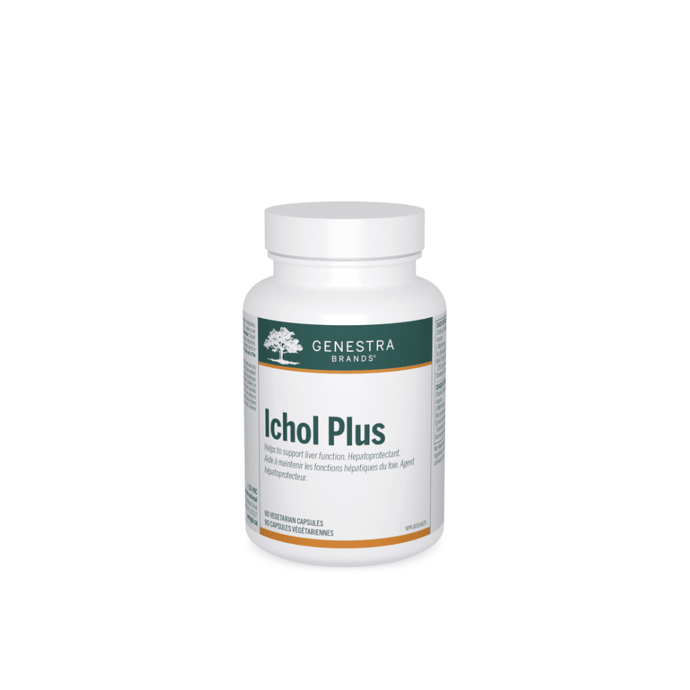 Genestra Ichol Plus 90 Vegan Caps - Includes Milk Thistle and Dandelion, Support Liver and Gall Bladder Function, Promotes Healthy Digestion - Nature's Source Inc