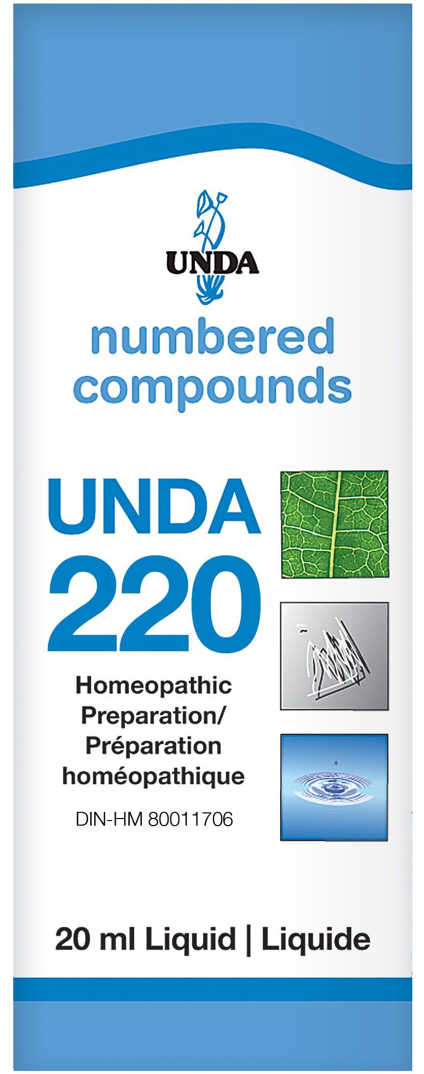 Unda 220 20ml - Nature's Source Inc