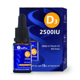 CanPrev Vitamin D3 2500 IU 15ml - Nature's Source Inc