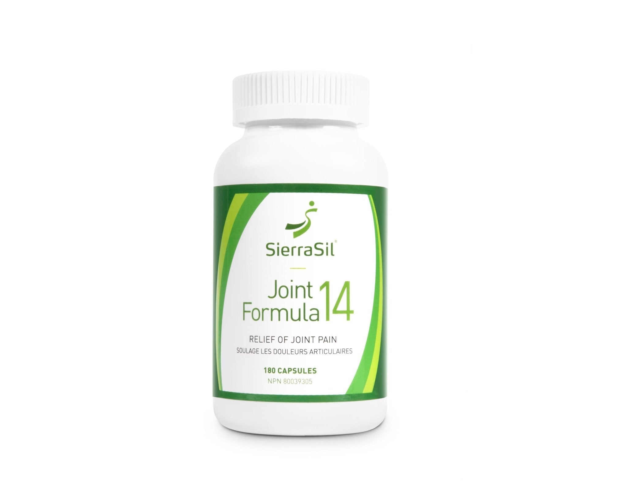 Sierrasil Joint Formula14 - 180 Capsules - Nature's Source Inc