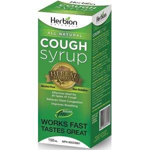 Herbion All Natural Cough Syrup 150ml - Nature's Source Inc