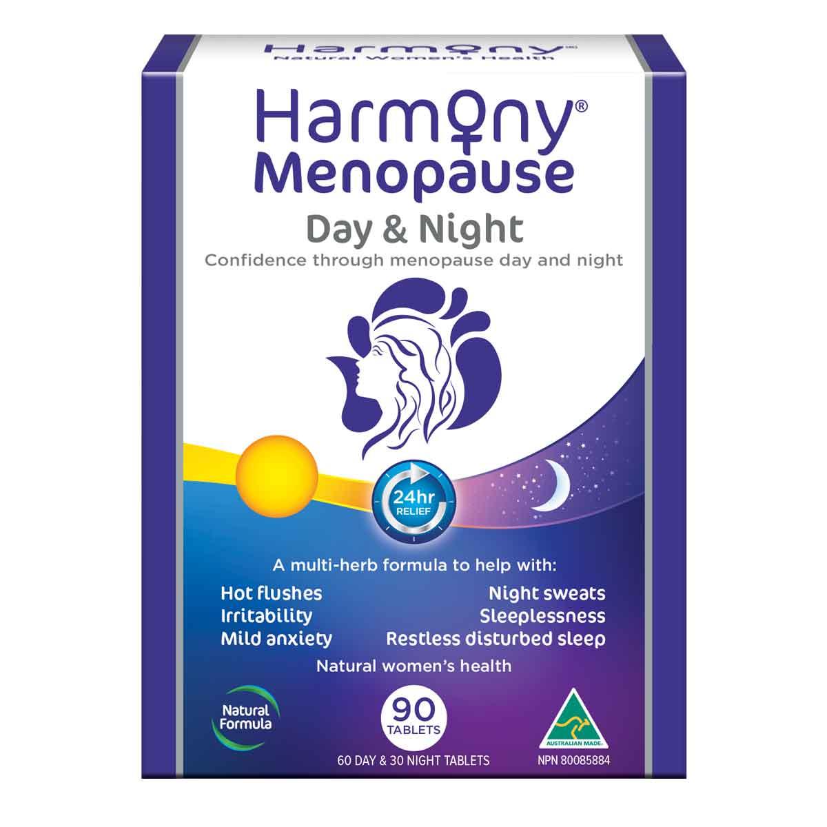 Martin and Pleasance Harmony Menopause Day & Night - 90 Tablets - Nature's Source Inc