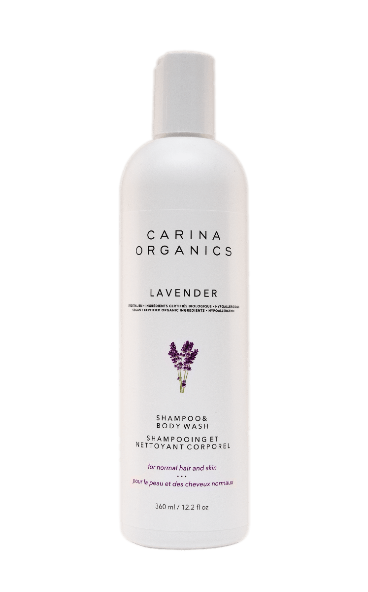 Carina Organics Shampoo - Body Wash Lavender 360ml - Nature's Source Inc