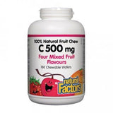 Natural Factors C 500mg Chew Mixed Fruits 180c - Nature's Source Inc