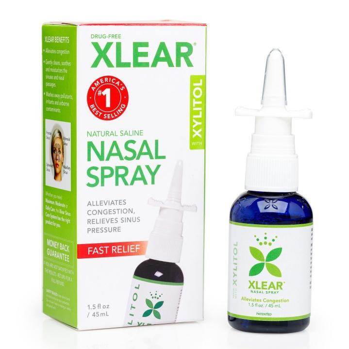 Xlear Natural Nasal Spray (With Xylitol) - 45 ml - Nature's Source Inc